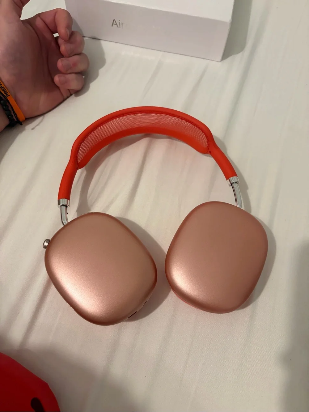 Apple red airpod